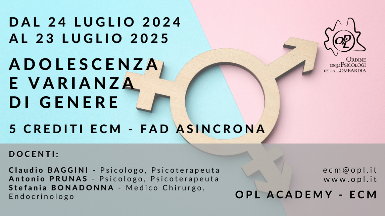 logoAdolescenza e varianza di genere formazione