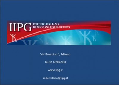 Webinar di presentazione dell'Istituto Italiano di Psicoanalisi di Gruppo