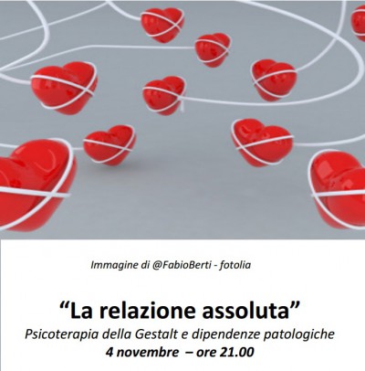 immagine articolo La relazione Assoluta - Psicoterapia della Gestalt e dipendenze patologiche