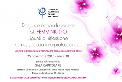 immagine articolo Dagli stereotipi di genere al femminicidio: spunti di riflessione con approccio interprofessionale