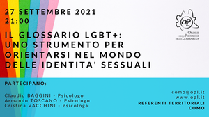 immagine articolo COMO - Il glossario LGBT+: uno strumento per orientarsi nel mondo delle identità sessuali