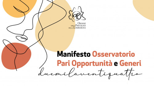 10/06/2024 - Manifesto Osservatorio Pari Opportunità e Generi