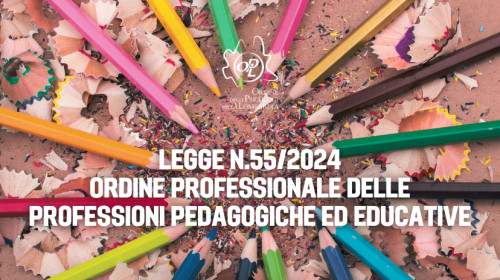 11/07/2024 - News su albo professioni pedagogiche ed educative