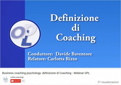 Business coaching psychology: definizione di 