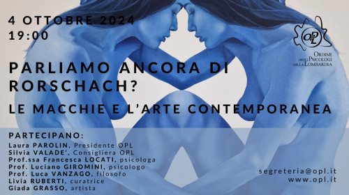 immagine articolo Parliamo ancora di Rorschach? Le macchie e l’arte contemporanea