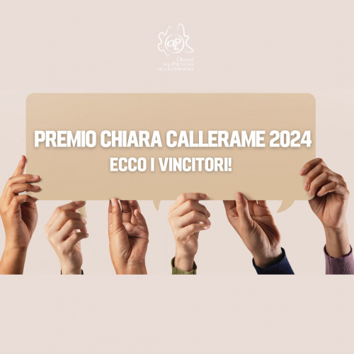 Premio Chiara Callerame: ecco i vincitori!